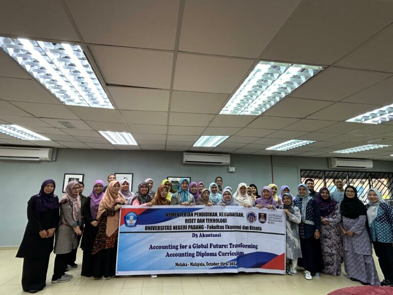 Prodi D3 Akuntansi FEB UNP – UiTM Malaysia Diskusi tentang Kurikulum Internasional